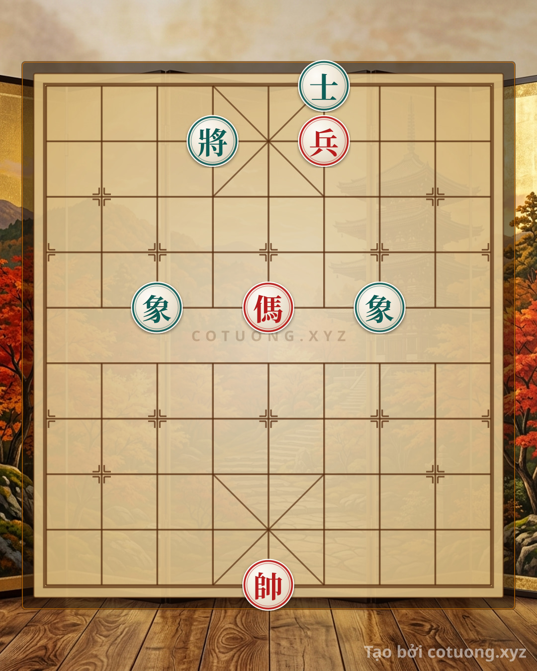 Challenge: Red Pawn on File 4 Rank 9: Brutal Tactics to End the Game in 6 Moves - Can you solve it?