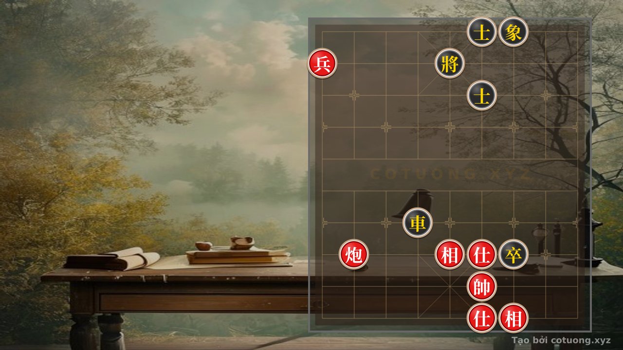 Thế cờ: The 'Black Chariot Trap' Formation - Defensive Tips for Black in the 1/10 Opening — Cờ Tướng Online