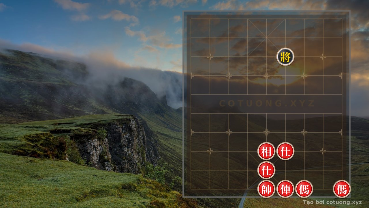 Thế cờ: The 'Xich Bich' Formation - Defense Tips from the Black General's Position at 6th File, 8th Rank — Cờ Tướng Online
