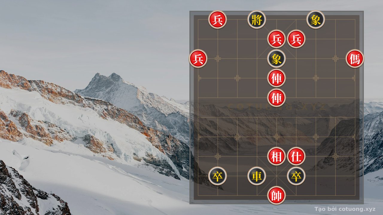 Thế cờ: Xiangqi Strategy: Red Four Pawns Attack Black Rook, Black Elephant Blocks Cannon - Xiangqi Tactics 2024 — Cờ Tướng Online