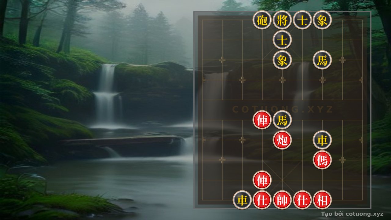 Thế cờ: Mastering Xiangqi: When the Red Rook-Cannon-Horse Clash with the Black Double Rook-Cannon-Horse - The Life-and-Death Battle Unfolds! — Cờ Tướng Online