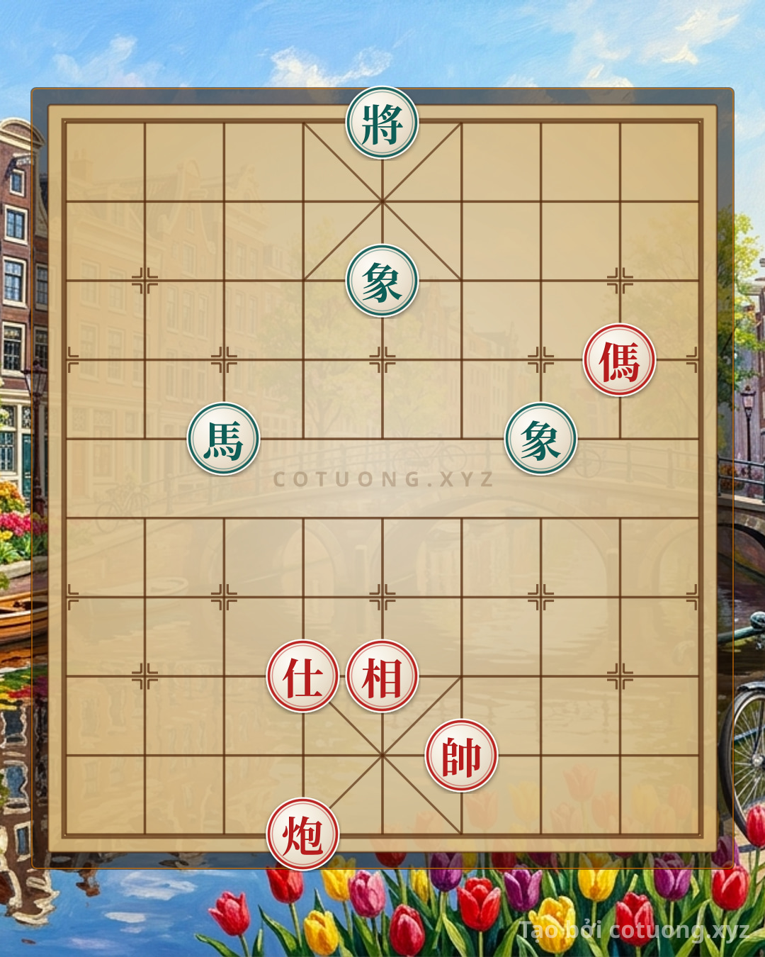 Challenge: 'Blind Spot' of the Black General! Empty Cannon Trap adoptedajaxwaiting... - Can you solve it?