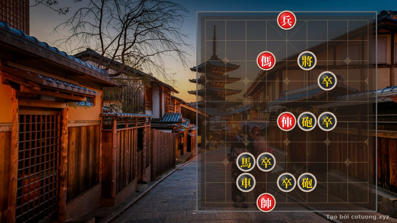 Thế cờ: Red General Chess: Red Pawn at 5-10 Strategy - How to Defeat the Empty Cannon — Cờ Tướng Online