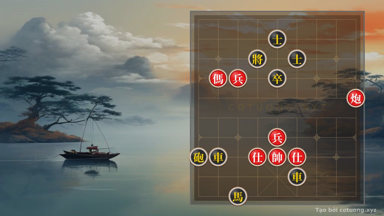 Thế cờ: Xiangqi: Strategic Breakthrough in Double Horse Face-to-Face — Cờ Tướng Online