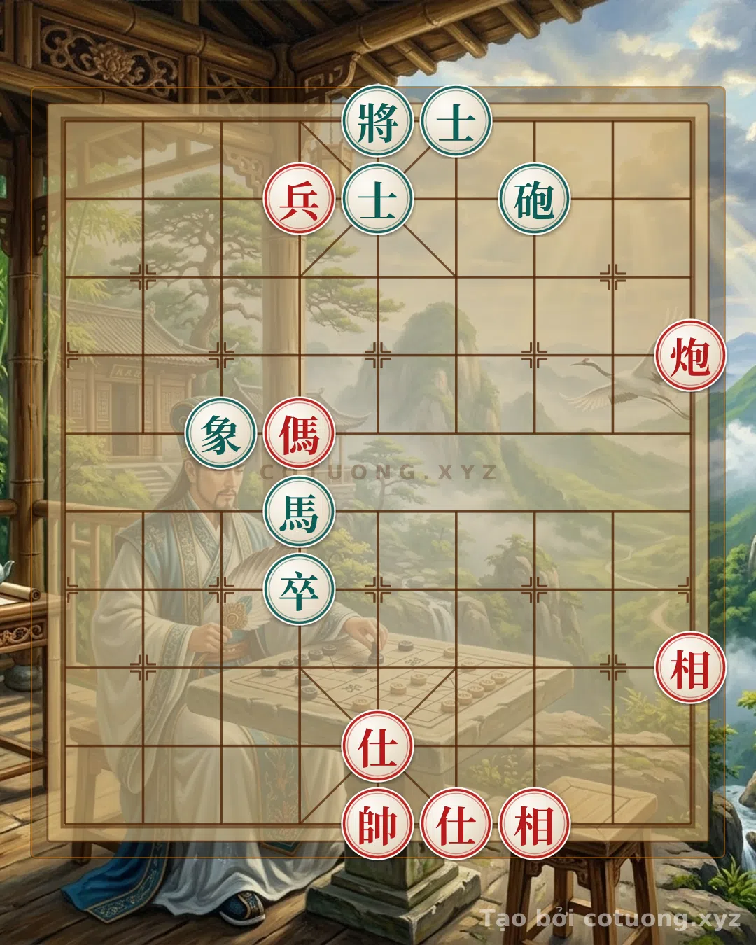 Challenge: Strategy 'Red Cannon on File 1' - Secret to Defeating the Black Advisor on File 6, Rank 10 - Can you solve it?