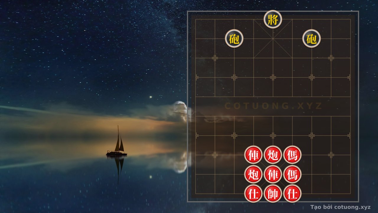 Thế cờ: Defensive Tips When Facing Double Cannons and Double Horses: A Streamlined Strategy for Black — Cờ Tướng Online
