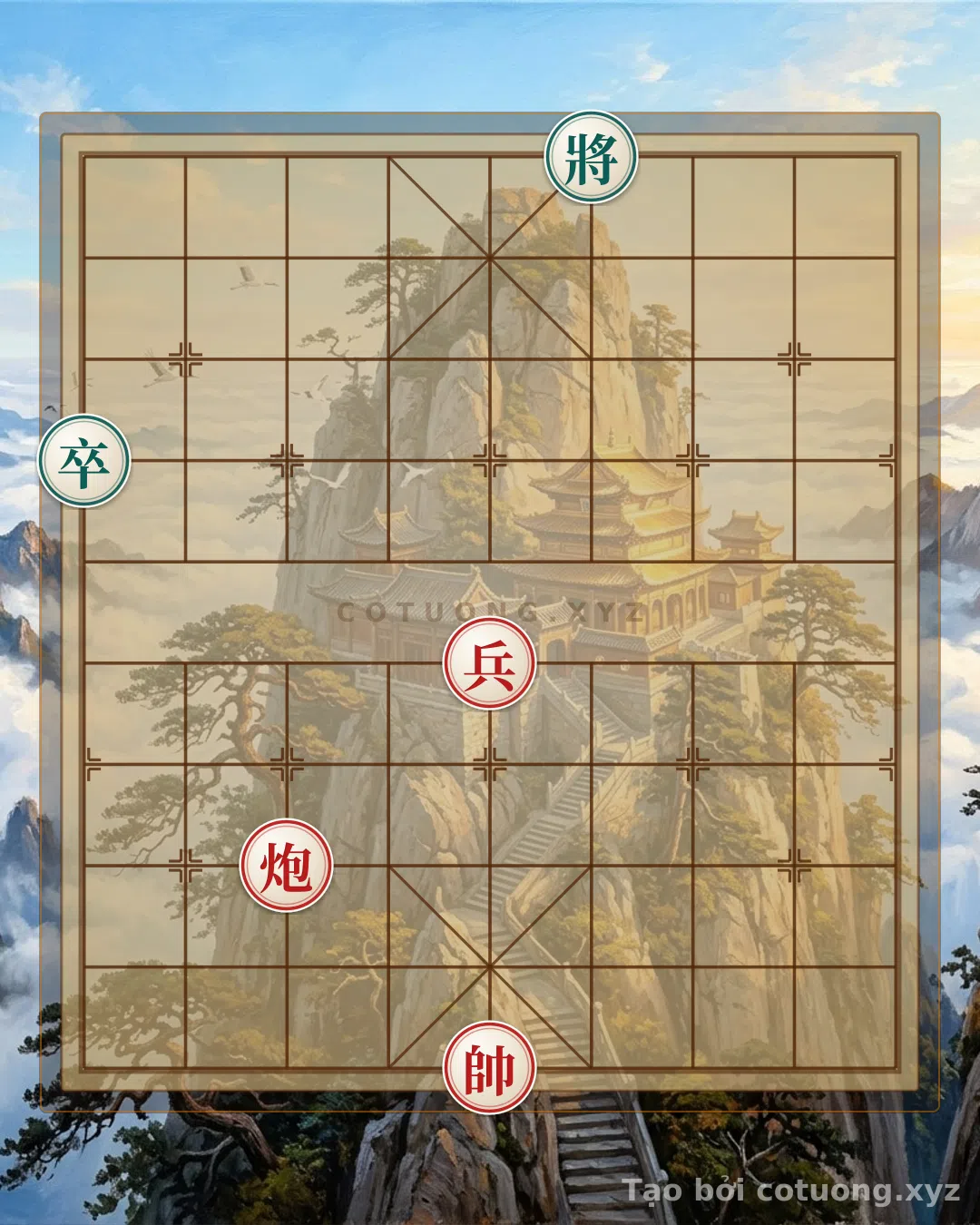 Challenge: Midnight Moon Over the Chessboard: Red's First Conquest of the 'Pawn Cannon' Formation - Can you solve it?