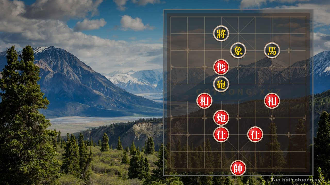 Thế cờ: The Secret to Swimming Upstream in Xiangqi: When the Red Horse Counters the Black Cannon's Threat — Cờ Tướng Online