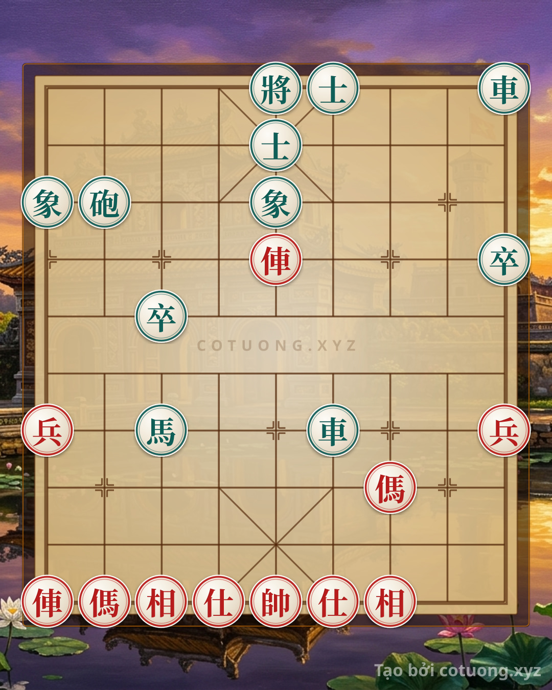 Challenge: The Mystery of the Xiangqi Position: Black Sets a Trap, Red Seeks an Escape - Can you solve it?
