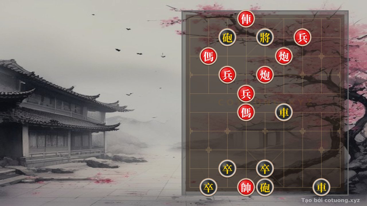 Thế cờ: The Silent Position: Mastering Defensive Strategies from the Perspective of the Defender — Cờ Tướng Online