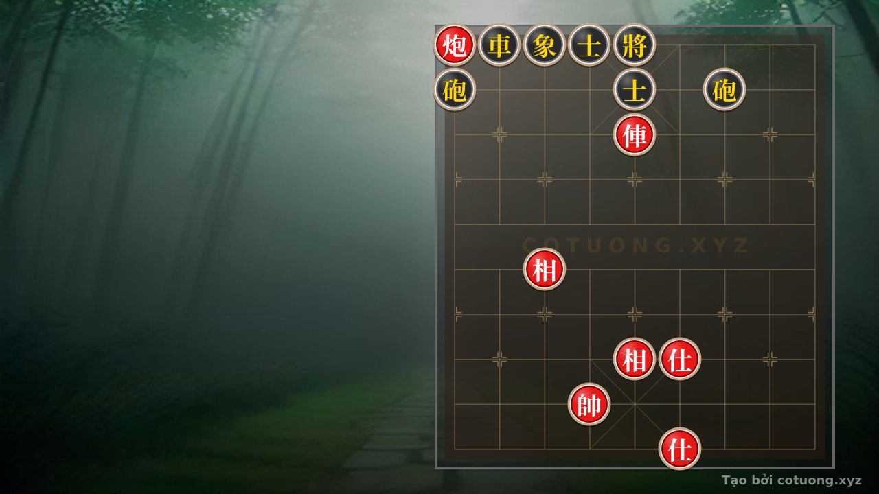 Thế cờ: Xiangqi: When Red Rook and Cannon Face the Rook 2 Cannon's Fatal Script - The Secret Move Deciding Fate — Cờ Tướng Online
