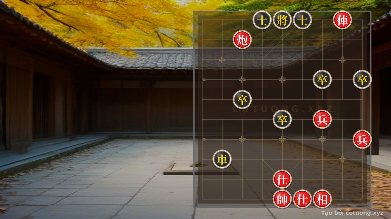 Thế cờ: Defeating the 'Red Rook on File 2' Formation - Mastering the 'Black Advisor on File 4' Strategy — Cờ Tướng Online