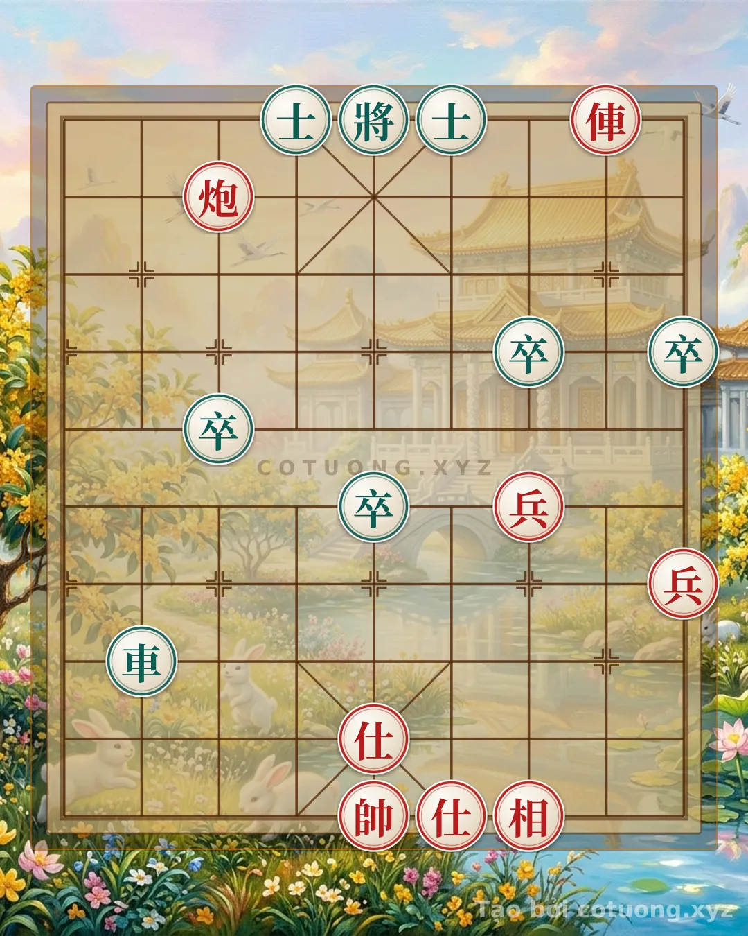 Thử Thách: Đánh bại thế cờ 'Xe Đỏ lộ 2' - Bí kíp kỳ thủ từ thế trận 'Sĩ Đen lộ 4' - Bạn có thể giải được?