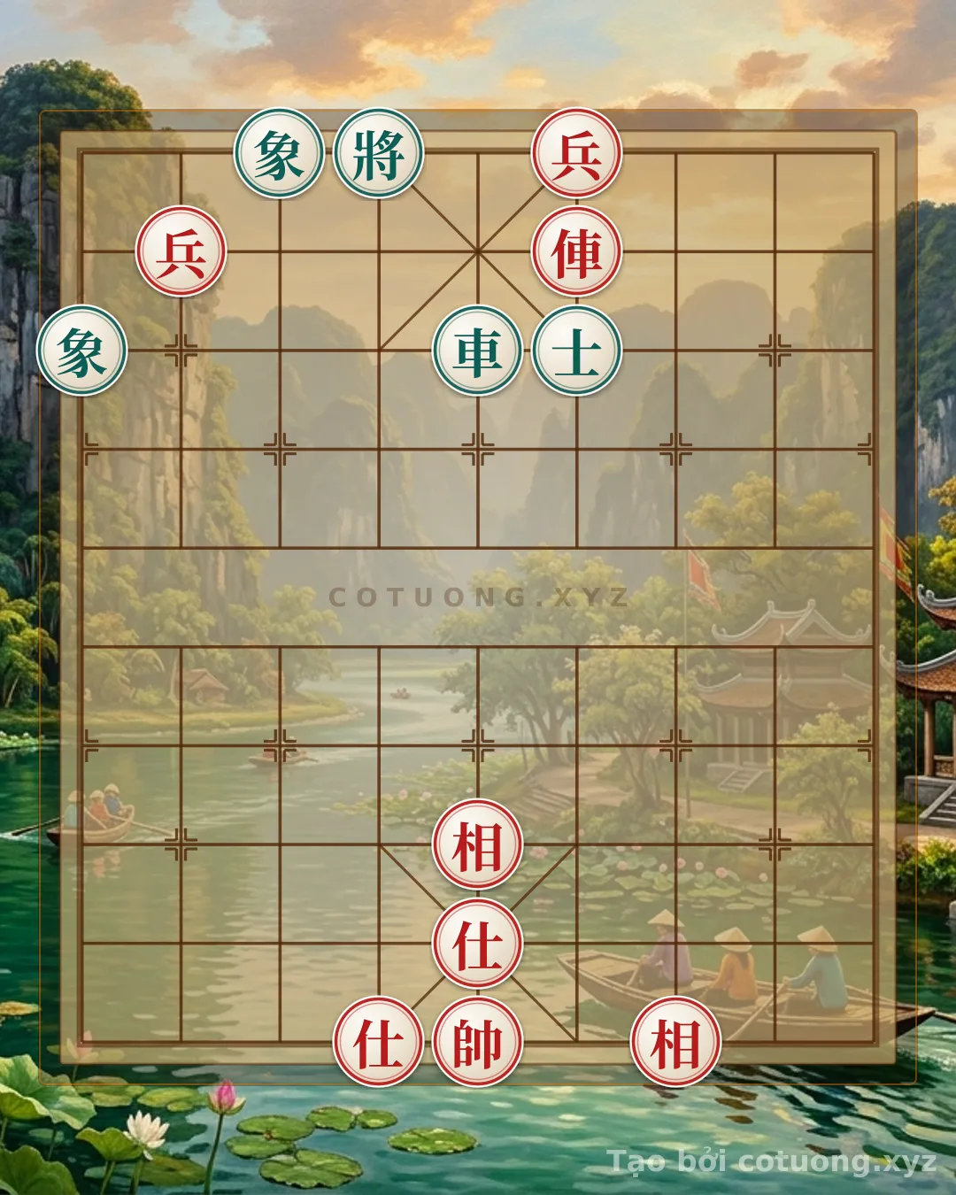 Challenge: The Royal Trap in the Jianghu Chessboard: The Battle Between Two Rooks, Two Advisors, and Two Elephants vs. Rook-Advisor-Double Elephants - Survival Tips in a Hair's Breadth - Can you solve it?