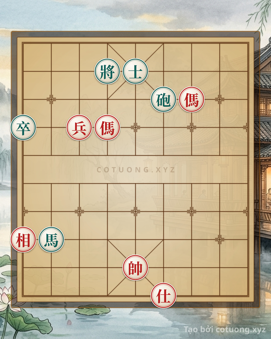 Challenge: Divine Strategy: Red Horses vs. Black Elephant - The Winning Tactics - Can you solve it?