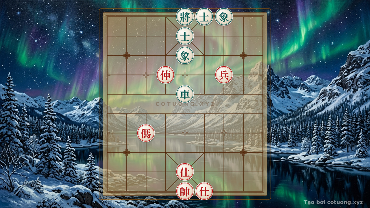 Thế cờ: Xiangqi: Masterful Counterattack with the Rook on File 6 — Cờ Tướng Online