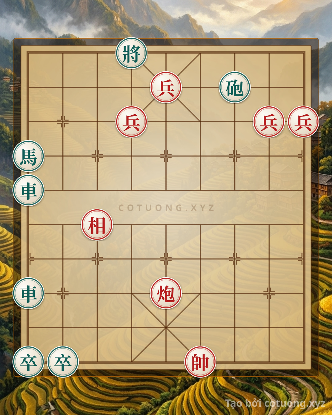 Challenge: Xiangqi Opening: Red Pawns Charge - Counterattack Strategy for Beginners - Can you solve it?