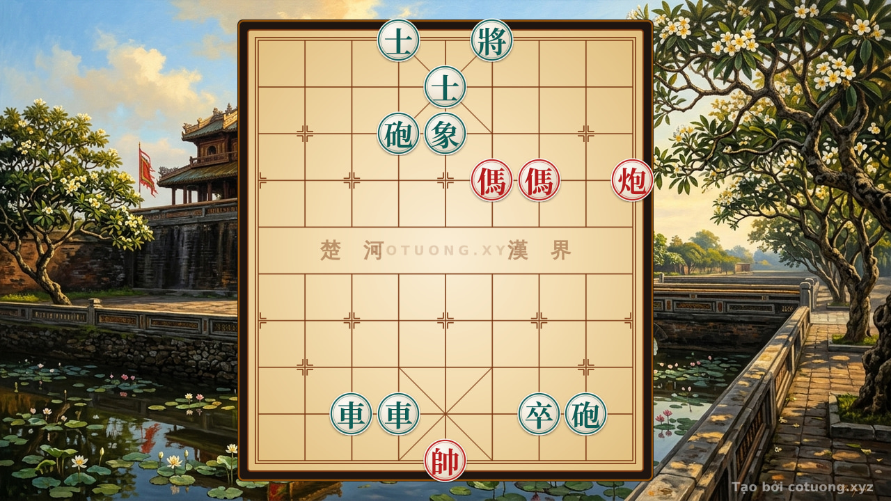 Thế cờ: Surprise Tactics: The Bold Blindfold Xiangqi Style — Cờ Tướng Online