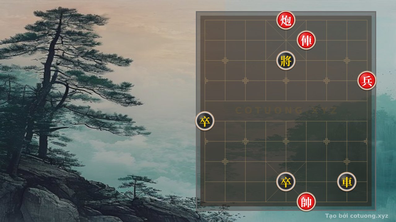 Thế cờ: The Deadly Hidden Trap in Xiangqi: Red Cannon on 5 and the Heroic Counterattack Strategy — Cờ Tướng Online