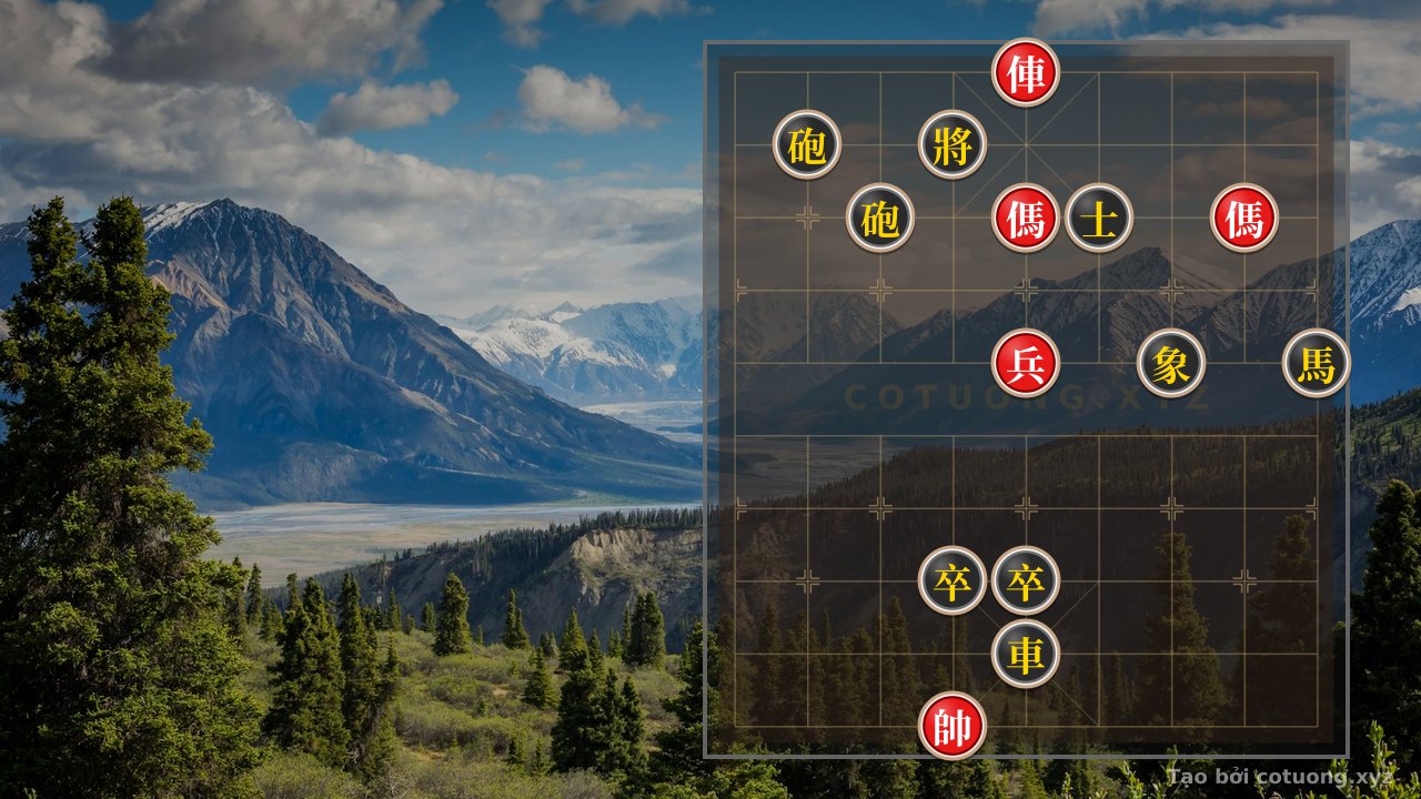 Thế cờ: Xiangqi: Red Chariot vs. Empty Cannon - Decoding the Double Horse Formation — Cờ Tướng Online
