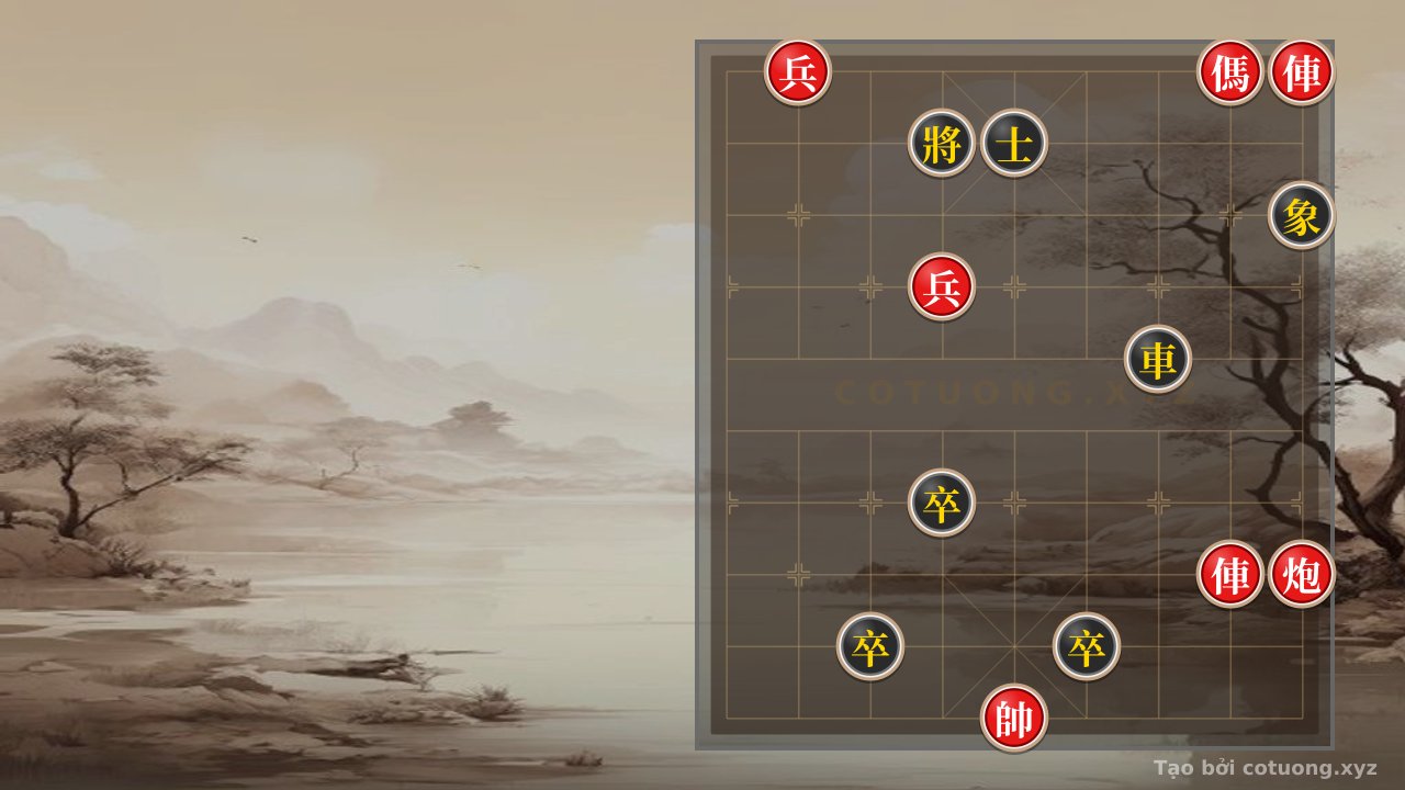 Thế cờ: Xiangqi Opening: Decoding the Red-Black Formation with Rook on File 10 and General on File 4 — Cờ Tướng Online