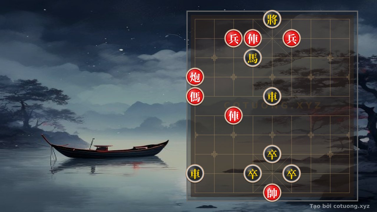 Thế cờ: Xiangqi Online: Analyzing the Red's Song Horse Cross-Cannon Opening - Life-or-Death Strategy Under Pressure — Cờ Tướng Online