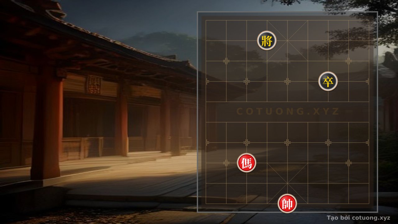 Thế cờ: The 'Lone Red Horse' Formation - A Lesson in Patience and Subtlety in Military Strategy — Cờ Tướng Online