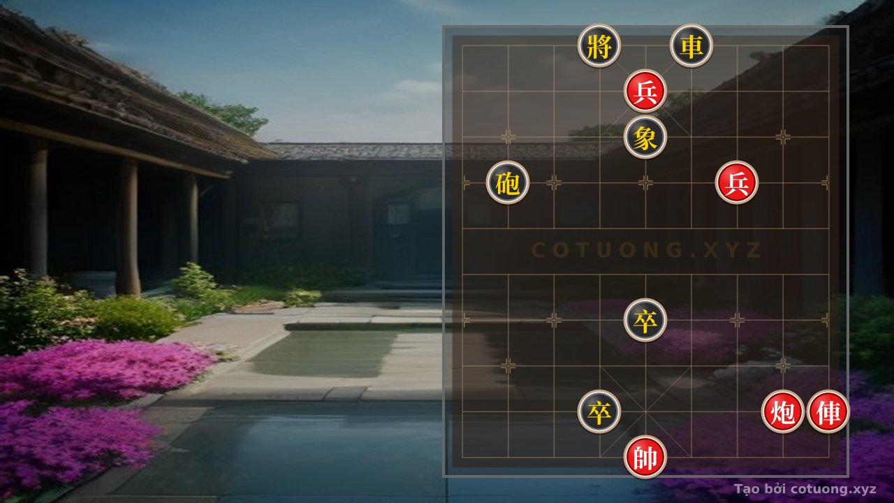 Thế cờ: Xiangqi Position Analysis: Tactics and Psychology in the Game — Cờ Tướng Online