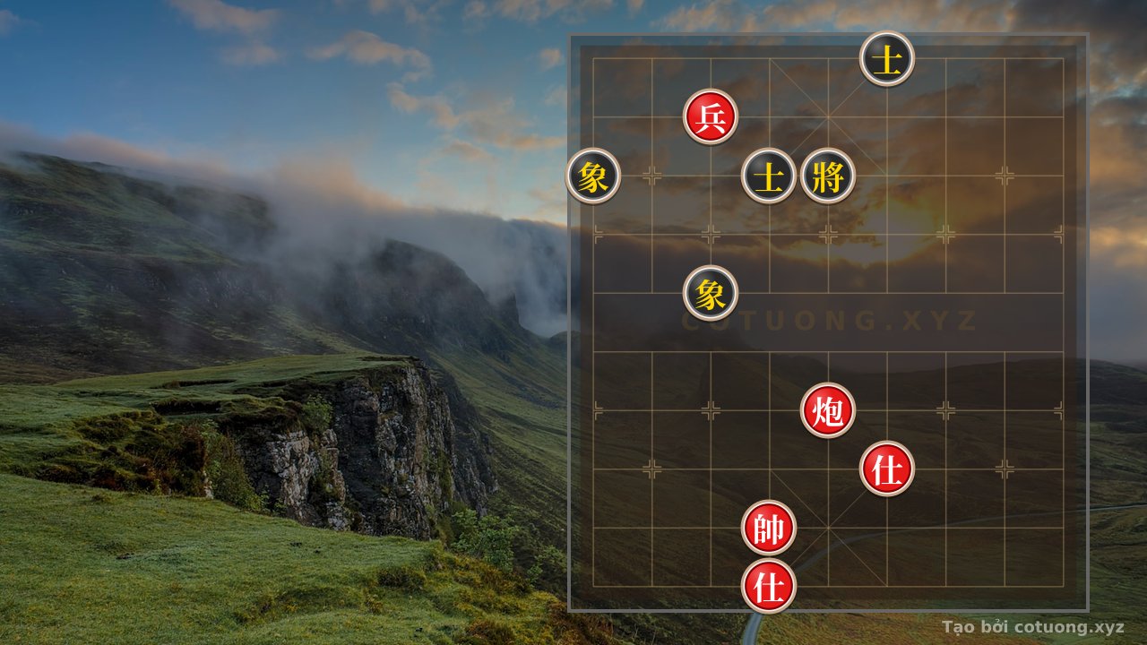 Thế cờ: Red First Move: Rook Pin, Cannon Shot – The Strategy of the Red General — Cờ Tướng Online