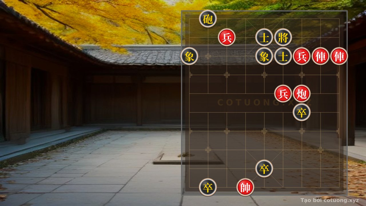 Thế cờ: The 'Black Cannon on File 2' Trap - The Red's Strategic Secret in Chinese Chess — Cờ Tướng Online