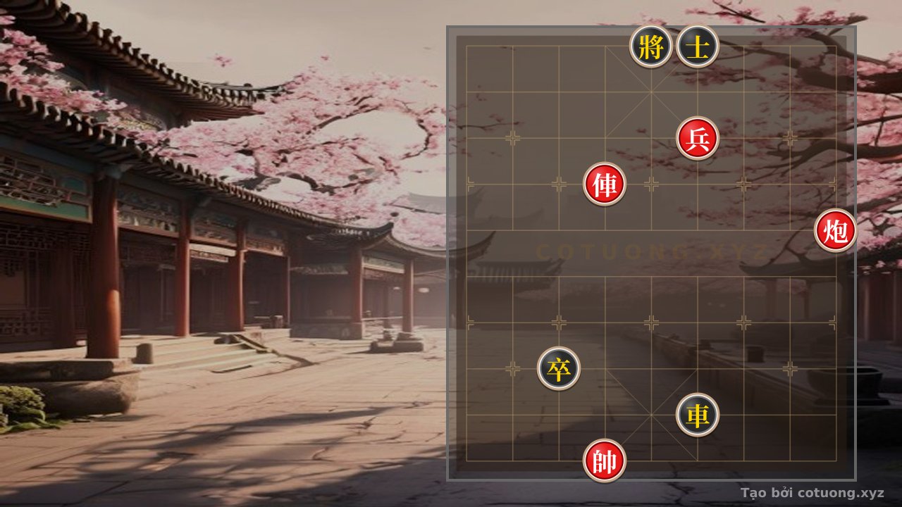 Thế cờ: The Mystical Chess Battle: Red vs. Black — Cờ Tướng Online