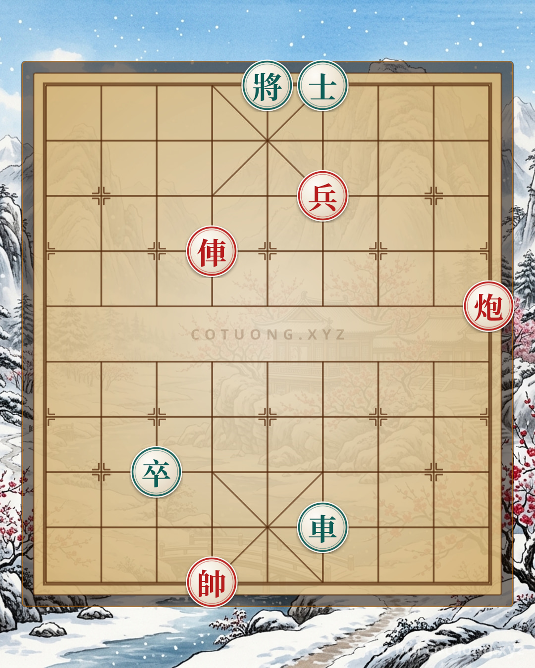 Challenge: The Mystical Chess Battle: Red vs. Black - Can you solve it?