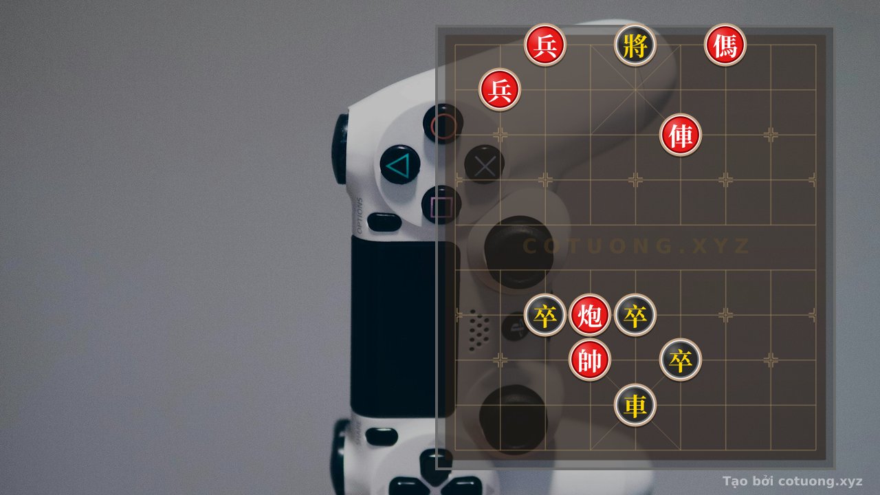 Thế cờ: Xiangqi Pro Tips: The Chaotic Battle on File 7 - Black General Cornered — Cờ Tướng Online