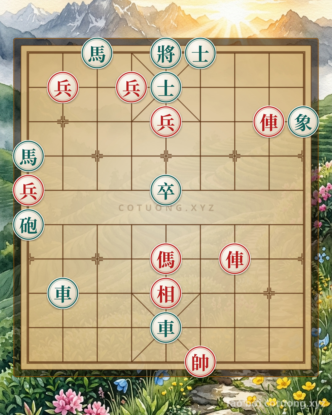 Challenge: Red General Chess: Strategy 'Red Chariot Rush' on File 3 - Winning Tips from the Opening - Can you solve it?