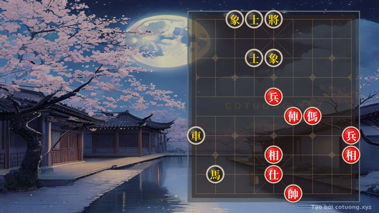 Thế cờ: The Ghost King's Formation: Red Chariot and Horse Clash - Survival Tactics in the Blink of an Eye for Beginners — Cờ Tướng Online