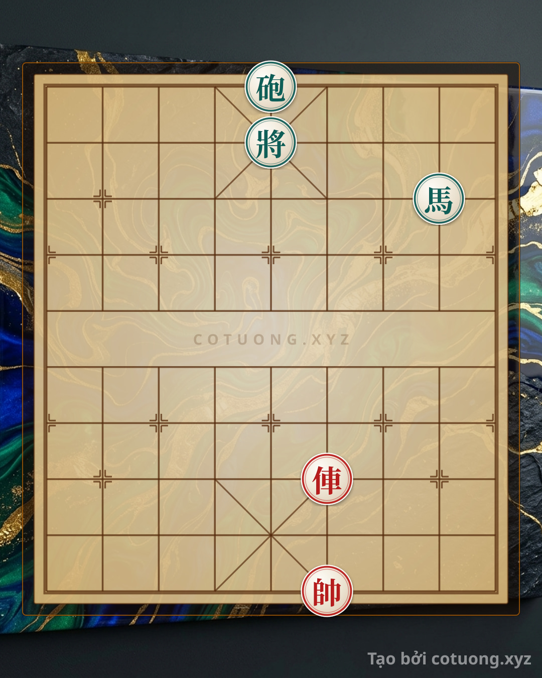 Challenge: Xiangqi Solo Formation: Red Chariot Alone Facing Black Cannon-Horse • Counterattack Breakthrough Tactics - Can you solve it?