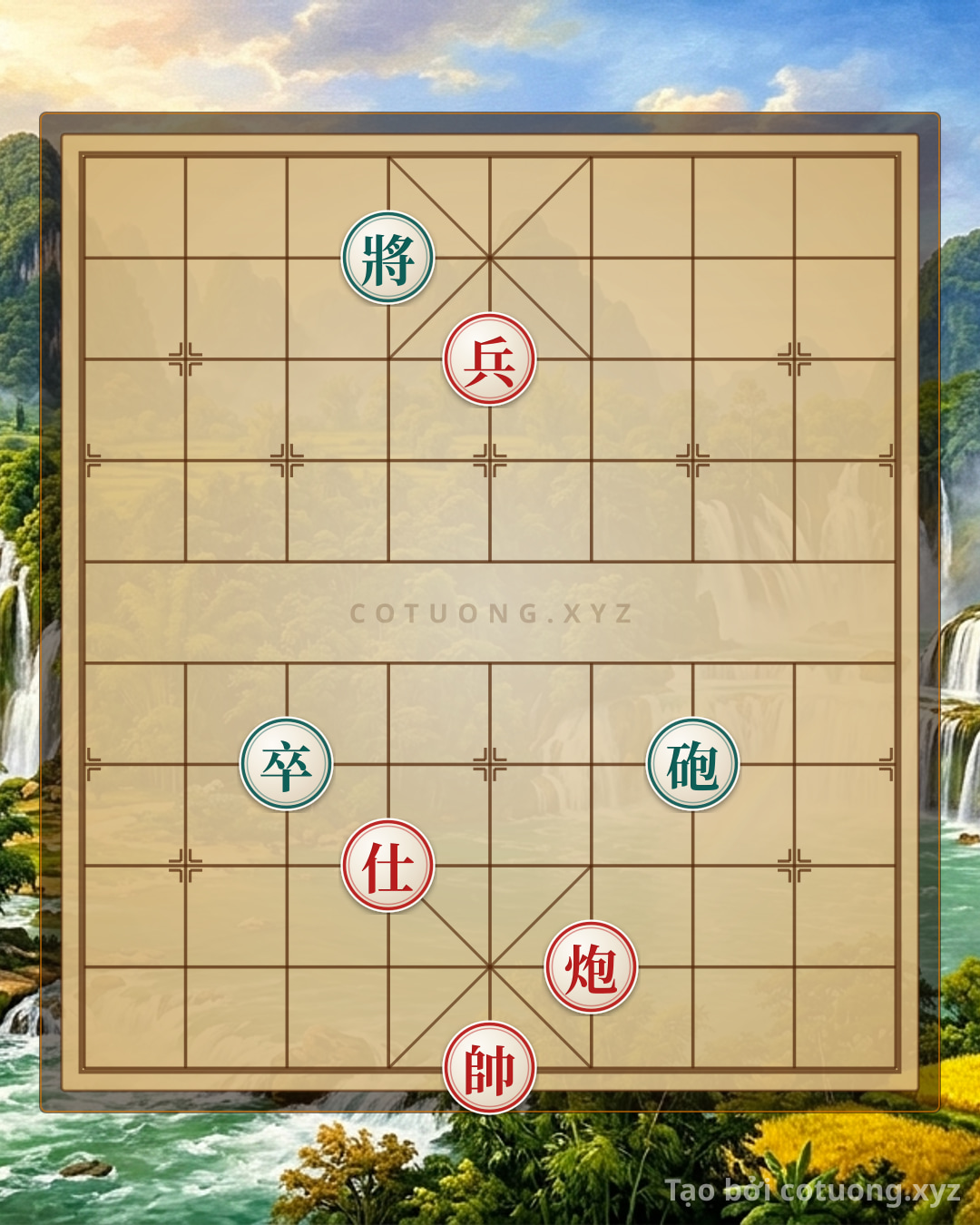 Challenge: The Red General's Secret Move – The Legendary Offline Xiangqi of the Divine Warrior - Can you solve it?