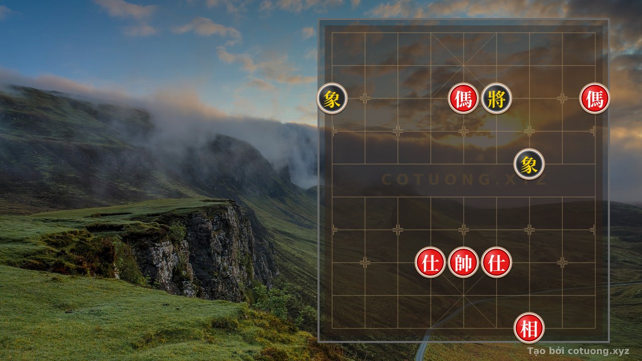 Thế cờ: Low-Level Xiangqi Challenge: Is Red Really Doomed? — Cờ Tướng Online