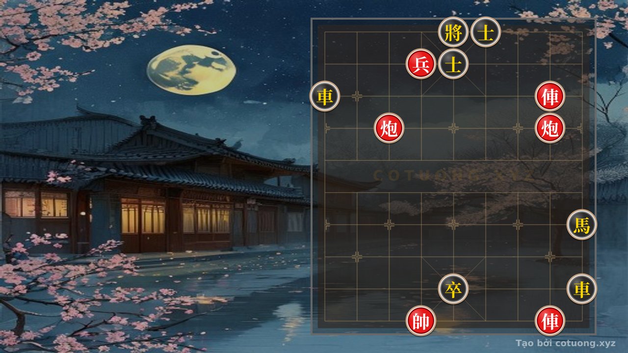 Thế cờ: The 'Rook Rush' Trick of Young Master: Destroying the Black Camp in 10 Moves — Cờ Tướng Online