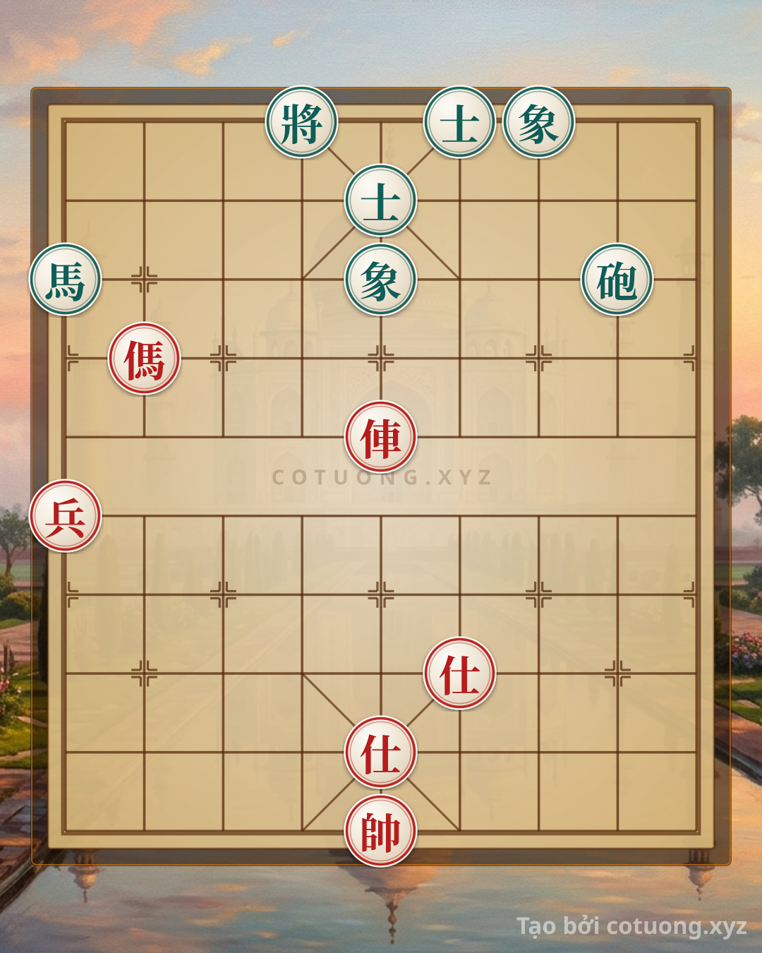 Challenge: Red General Chess: Double Horse Legs and Sudden Counterattack Tactics - Can you solve it?