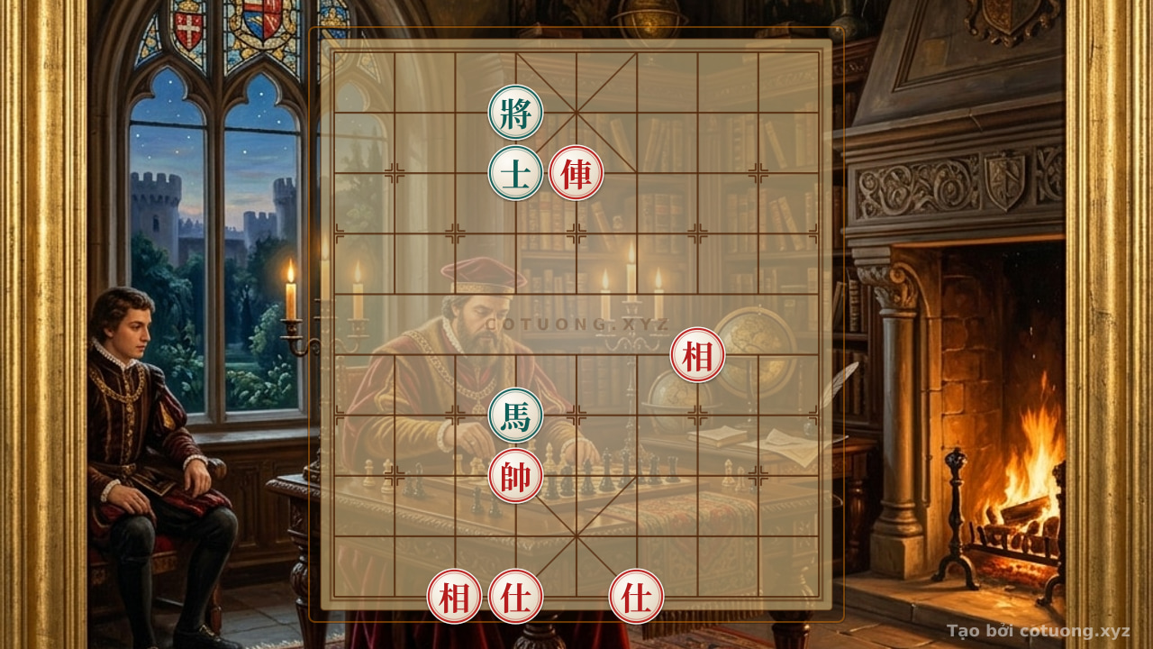 Thế cờ: Xiangqi: Optimal Checkmate Tactics - Red Rook Directly Attacks Black General — Cờ Tướng Online