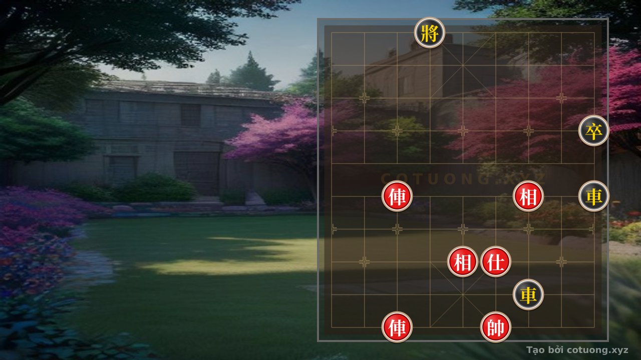 Thế cờ: The Cruel Trap in Xiangqi: 