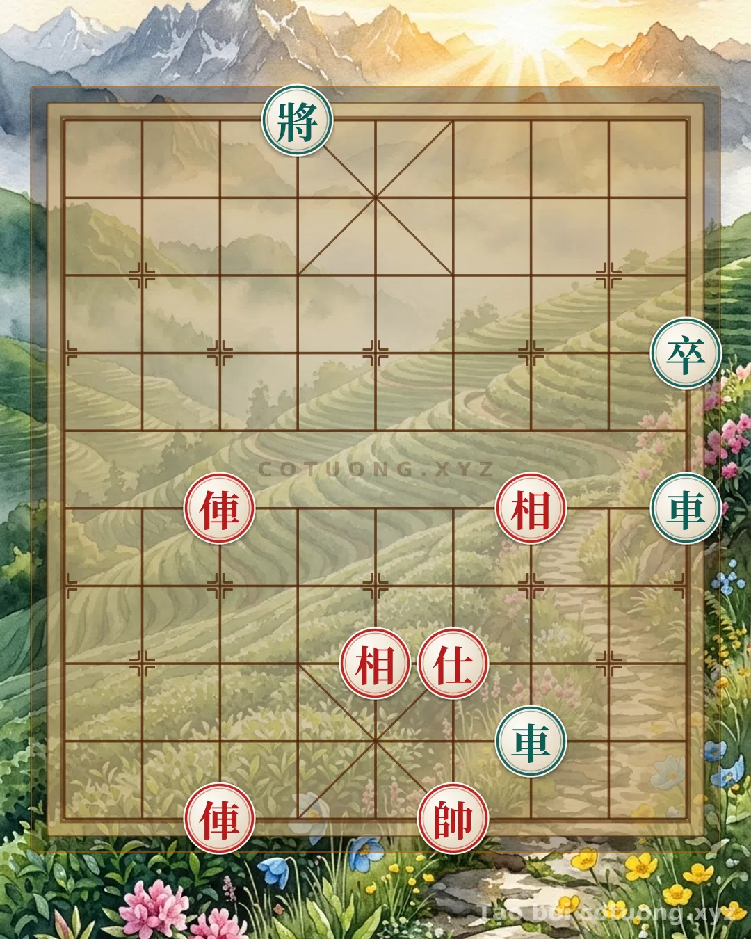 Challenge: The Cruel Trap in Xiangqi: 