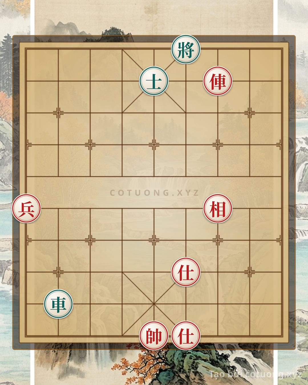 Challenge: Xiangqi Tactics: How Red Uses Chariot and Cannon to Defeat Black's Chariot in 5 Moves - Can you solve it?