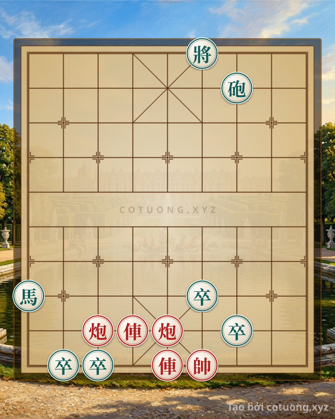 Challenge: Xiangqi Super Hard: Defeating Black Like a Phoenix Escaping Prison - Learn from the Pao Quan Strategy - Can you solve it?