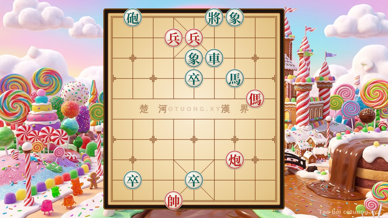 Thế cờ: Red Cannon's First Move: The Challenge of the Surrounded Piece — Cờ Tướng Online