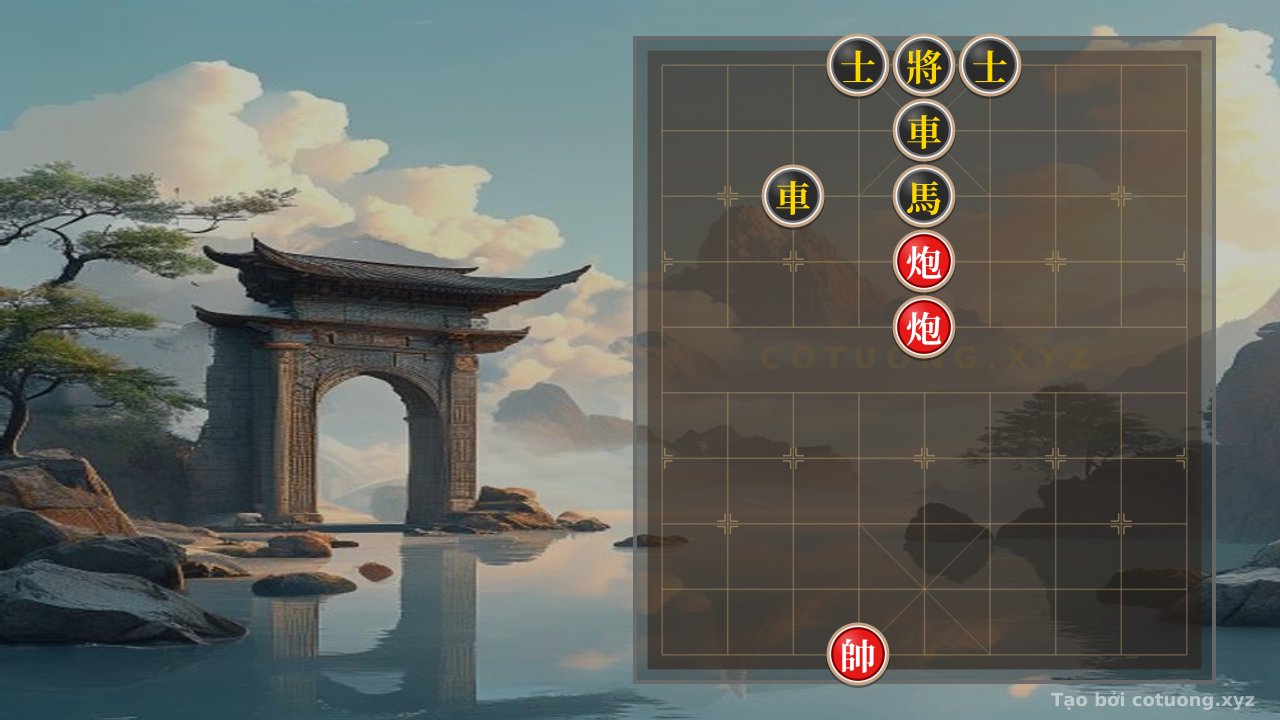 Thế cờ: The 'Black Chariot on File 3' Trap - A Brutal Strategy in Chinese Chess — Cờ Tướng Online
