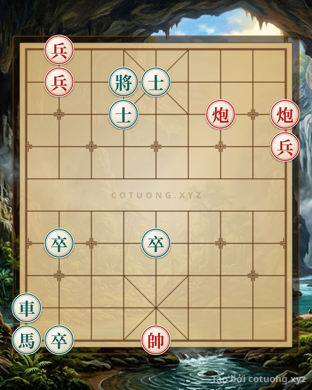 Challenge: Red Pawn on 8th File, 10th Rank: The Classic 'Breakthrough' Move in a Standard Battle - Can you solve it?