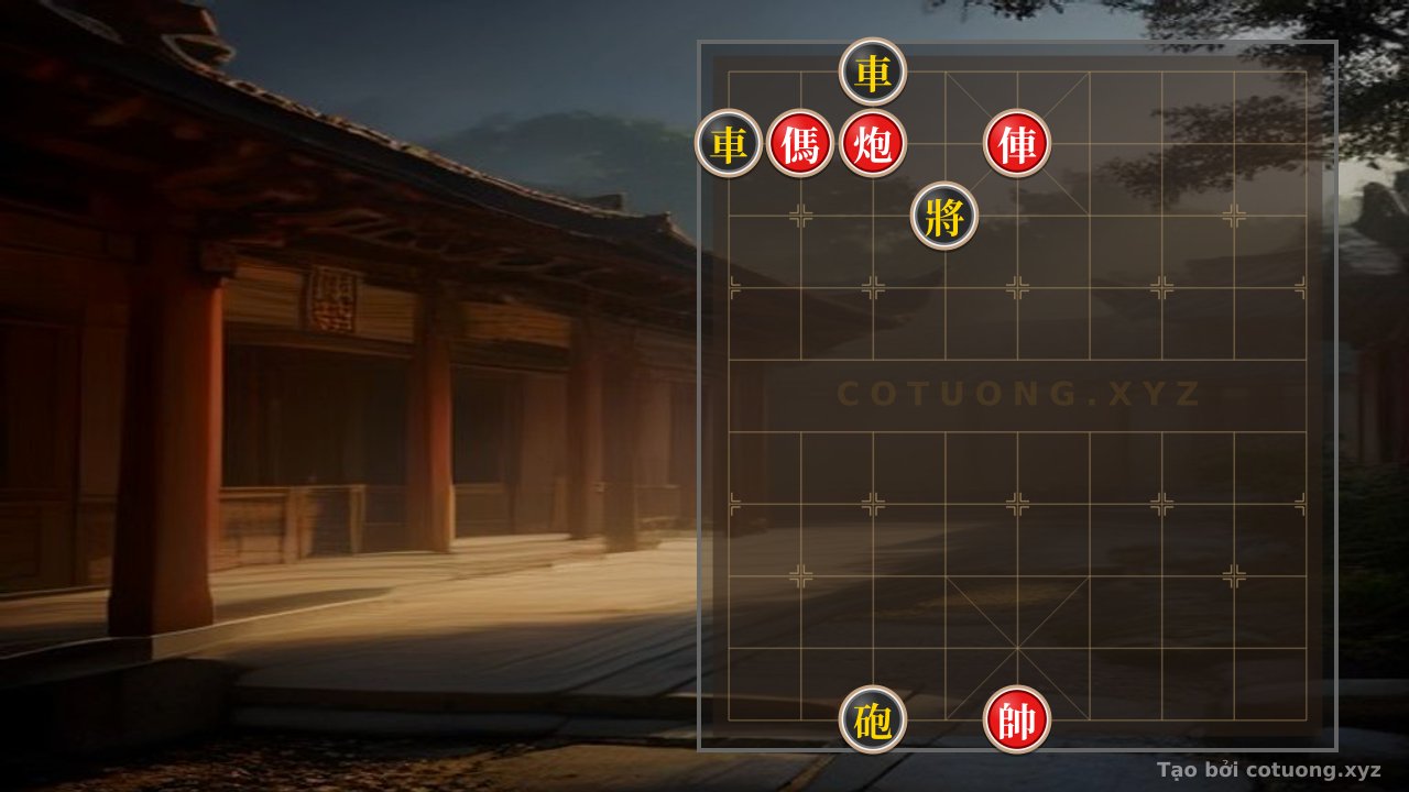 Thế cờ: The 'Red Horse Advantage' Formation - In-depth Analysis from the Board's Perspective — Cờ Tướng Online