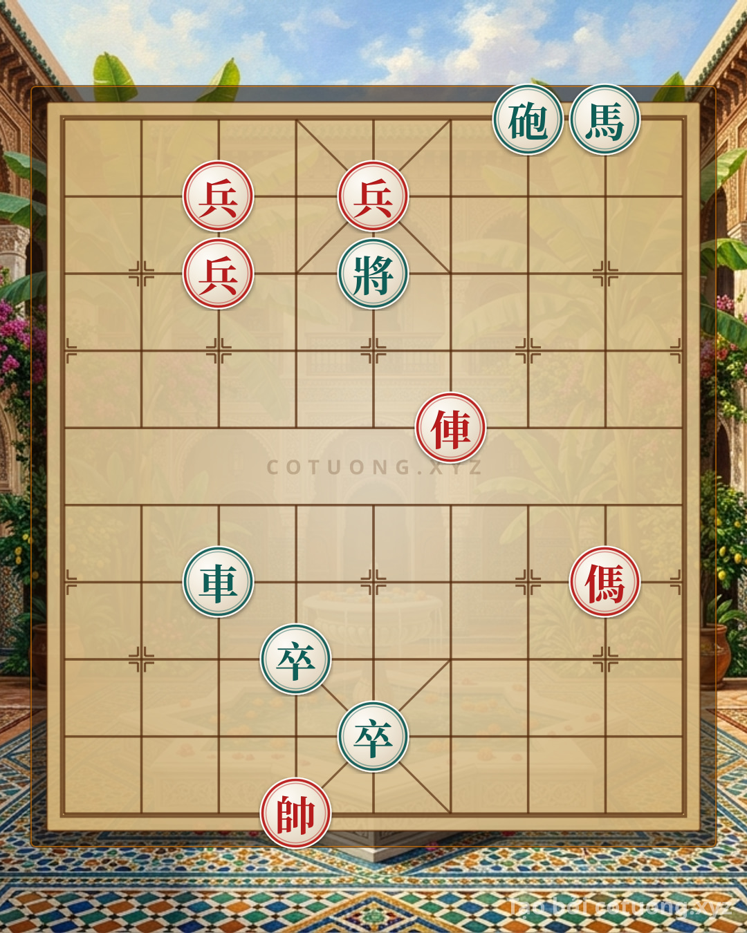 Challenge: Red General's Pawn Sacrifice: The Art of Discarding Pieces and the Dynamic Chessboard - Can you solve it?